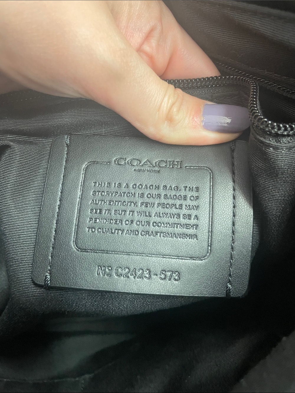 Coach ‘Houston’ Signature Map Bag - Picture 17 of 17